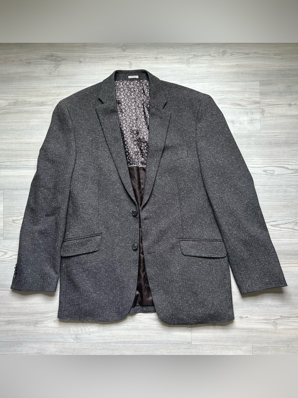 Joseph Abboud Dark Brown Speckled Sport Coat